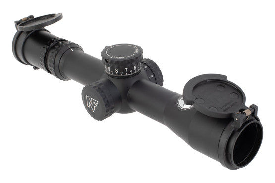 Nightforce ATACR 5-25x56mm FFP Rifle Scope with Mil-XT Reticle has a capped elevation turret